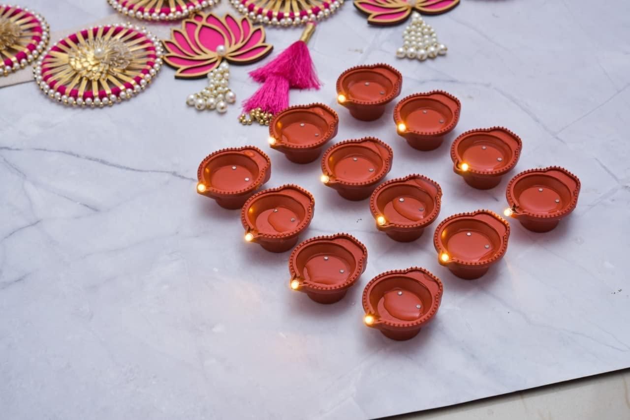 Diwali Special LED Diyas - Water Sensor Technology for Festivals