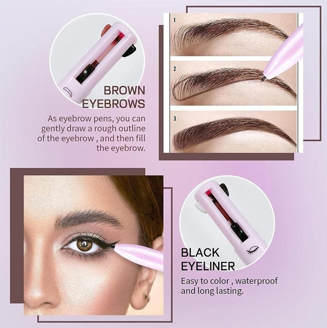 4-in-1 Makeup Touch Up Pen - Concealer, Lip, Brow & Blush All-in-One