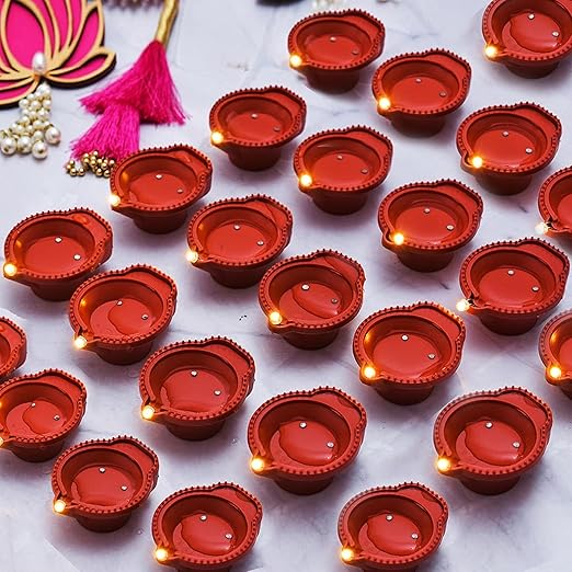 Diwali Special LED Diyas - Water Sensor Technology for Festivals